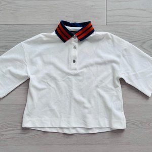 Roberto Cavalli Junior Boy's Polo Top White